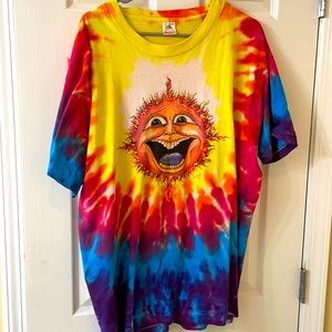 XL FOTL tie dyed tee shirt